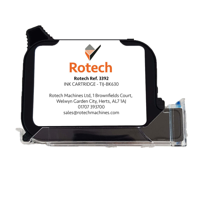 Rotech Ink Cartridge - TIJ-BK630 42ml (Box of 5) Inkjet Cartridges SKU 003392 Rotech Machines