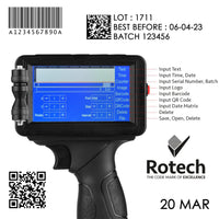 M6 Handheld Thermal Inkjet Printer