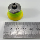 Suction Cup Yellow Metal End 27mm